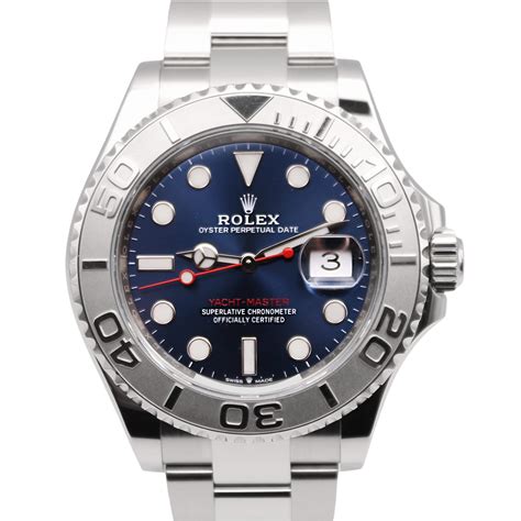 rolex yachtmaster blue ebay|yacht master Rolex watch price.